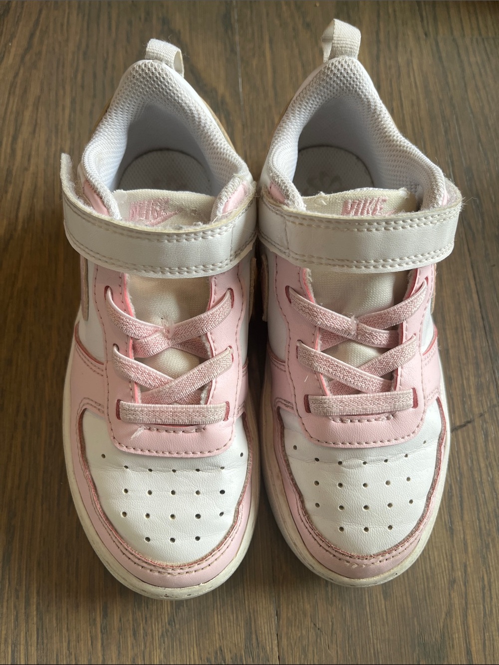 Nike Court Borough Low Recraft Pink White Toddler 10C